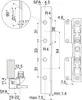 Blum Aventos HS/HL/HK-top - Frontbefestigung symmetrisch Produktbild-Vorschau 2