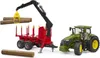 BRUDER Traktor John Deere 7R 350 z przyczepą i balami Podgląd zdjęcia produktu 3