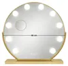Specchio da trucco dorato 60 cm con 10 LED colore della Anteprima dell’immagine prodotto 4