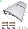 Auvent VOUNOT® pour porte d'entrée, 200 x 80 cm, auvent Voir les images du produit 2