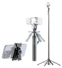 Ausziehbarer Selfie-Stick mit 4 Beinen, Stativ fuer Produktbild-Vorschau 1