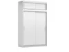 Schwebetürenschrank Schrank Kleiderschrank 150 cm mit Produktbild-Vorschau 2