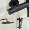 Duschsystem mit Thermostat Duscharmatur Regendusche Produktbild-Vorschau 4