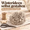 Fensterbank mit weißem Curly Moos, Kugeln und Zweigen Produktbild-Vorschau
