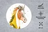 MuchoWow® Mauspad Mousepad Pferd - Gelb - Polka dots - Produktbild-Vorschau 2