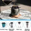 Edelstahl Kaffeefilter, wiederverwendbar, handgebrauter Produktbild-Vorschau 2