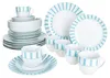 30dílný kombinovaný servis SPLIT TURQUOISE porcelán pro 6 Náhled obrázku produktu 1