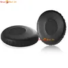 Two black ear pads for headphones are shown on a white background. Produktbild-Vorschau