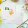 Mr. & Mrs. Panda Postkarte Fuchs Lehrerin - Weiß - Produktbild-Vorschau 3