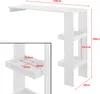 Barový stôl Sölvesborg 120x45x106cm Barový stôl na montáž Náhľad obrázku produktu 2