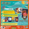 The back of a Dixit Odyssey board game box, showing game instructions and contents. Náhled obrázku produktu