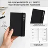 Taschenkalender 2027 A6 mit Gummiband - Kalender 1 Woche 2 Produktbild-Vorschau 3