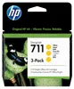HP 711 DesignJet Tintenpatronen Gelb 3er-Pack 29 ml Produktbild-Vorschau 2