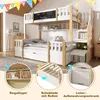 Etagenbett für 3 Kinder 90x200 & 140x200 cm ,mit Produktbild-Vorschau 3