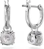 Swarovski Damen Constella Drop-Ohrhänger, Rundschliff, Produktbild-Vorschau 3