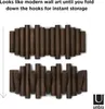 Umbra Picket Garderobenhaken Wandgarderobe, 5 Klapphaken, Produktbild-Vorschau 27