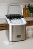Eiswürfelbereiter 12 kg/24 h – silberfarben Produktbild-Vorschau 2