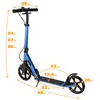 Městská koloběžka Scooter Movino Comfort+ pro děti, mládež Náhled obrázku produktu 17