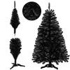Springos® Künstlicher Weihnachtsbaum 180 cm Schwarz | Produktbild-Vorschau 5