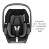 Obrotowy fotelik samochodowy dla niemowląt Maxi-Cosi Pebble Podgląd zdjęcia produktu 21