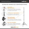 Walimex pro Trépied AIR 380 Deluxe - amortissement à air, Voir les images du produit 2