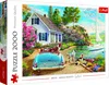 Trefl Puzzle Urlaubsparadies, 2000 Teile, 96.1 x 68.2 cm, Anteprima dell’immagine prodotto 1