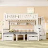 Sweiko Lit mezzanine multifonctionnel, 90x200cm, lit et Voir les images du produit 3