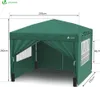VOUNOT® Pavillon 3x3m mit 4 Seitenteilen & 4 Sandsäcke, Pop Produktbild-Vorschau 3