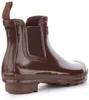 Hunter Orig al Frauen Glanz Chelsea Stiefel Braun – Produktbild-Vorschau 7