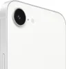 A close-up shot of the back of a white iPhone, focusing on the camera lens. Produktbild-Vorschau