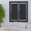 INF Ohne-Bohren Saugnapf-Rollo 58x125cm - Schwarz, 99% Produktbild-Vorschau 6
