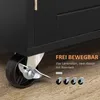 HOMCOM Küchenwagen rollbar Servierwagen Küchentrolley für Produktbild-Vorschau 5