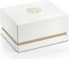 A white gift box with a gold Versace logo on top. Náhled obrázku produktu