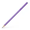 Faber-Castell Sparkle, B, Fioletowy, Trójkątny, Hobby, Podgląd zdjęcia produktu 2
