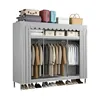 Stoffschrank Kleiderschrank Stoffschrank, 170x165x45cm, Produktbild-Vorschau 2