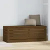 vidaXL Kufer miodowy brąz 89x36,5x33 cm lite drewno sosnowe Podgląd zdjęcia produktu 3