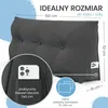ELONEO Rückenkissen 100 cm breit, Keilkissen für Bett und Produktbild-Vorschau 14