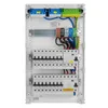 Doktorvolt Aufputzverteiler 3x12 14 MCB 2 RCCB 36M Produktbild-Vorschau 1
