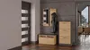Topeshop PAULA ANT/ART, Geschlossen, Anthrazit, Eiche, Produktbild-Vorschau 6