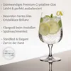 IMPERIAL glass eckige Wassergläser mit Stiel 4er Set - Produktbild-Vorschau 5
