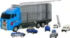 KIK - TIR-Transporter + Polizeiwagen aus Metall Produktbild-Vorschau 18