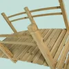 Pont de jardin Relaxdays, avec balustrade, en bois de Voir les images du produit 6