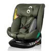 A studio shot of a green car seat on a white background. Produktbild-Vorschau