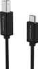 Câble Wozinsky WKDDY1S USB-B - USB-C 1 m - Noir Voir les images du produit 7