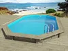 Holzpool "Florida 145" - 6,57 x 4,57 x 1,45 m Produktbild-Vorschau 1