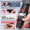 akumulatorowa wiertarko-wkrętarka udarowa 3 w 1 21 V, 25 Podgląd zdjęcia produktu 6