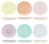 18tlg Tellerset Pastello 6 Personen Essteller Suppenteller Produktbild-Vorschau 4