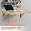 VEVOR Wandklapptisch, 80 x 60 cm, Wandmontage, Klapptisch, Produktbild-Vorschau 3