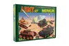 A box of Merkur Army Set building blocks, showing various military vehicles. Náhled obrázku produktu