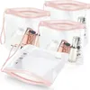 Aucuu 1L Trousse de toilette transparente de voyage pour Voir les images du produit 8